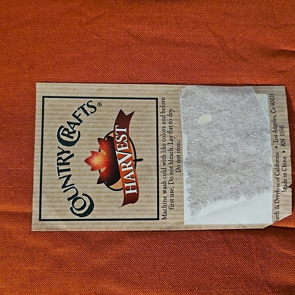 Set of 3 Quilted Cotton Pumpkin Placemats - Picture 5 of 6